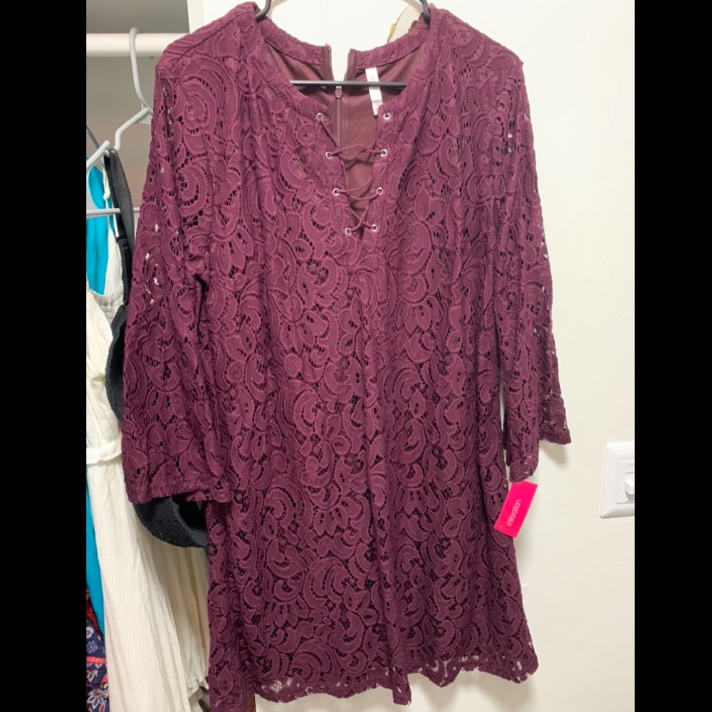NWT lace dress size large FREE WHEN BUNDLED